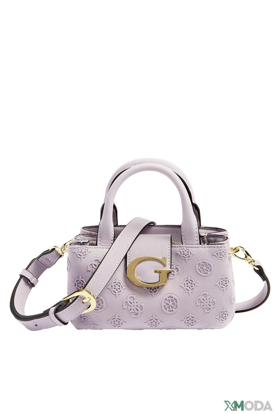 Guess детская сумочка лавандовая с логотипом