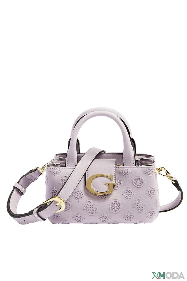 Guess детская сумочка лавандовая с логотипом