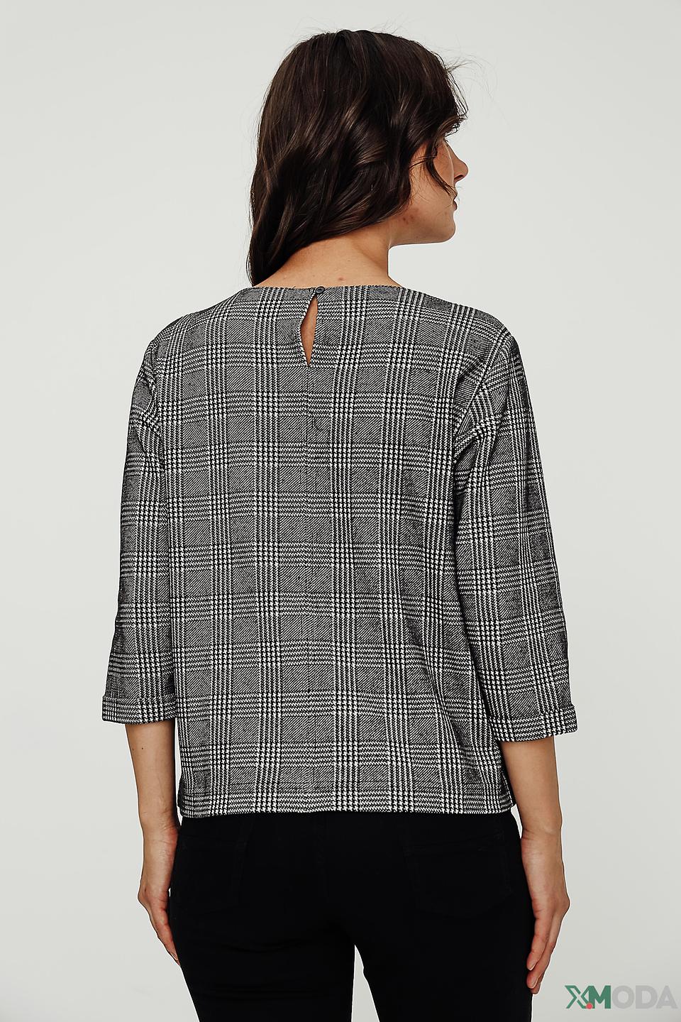 Пуловер Pezzo в клетку