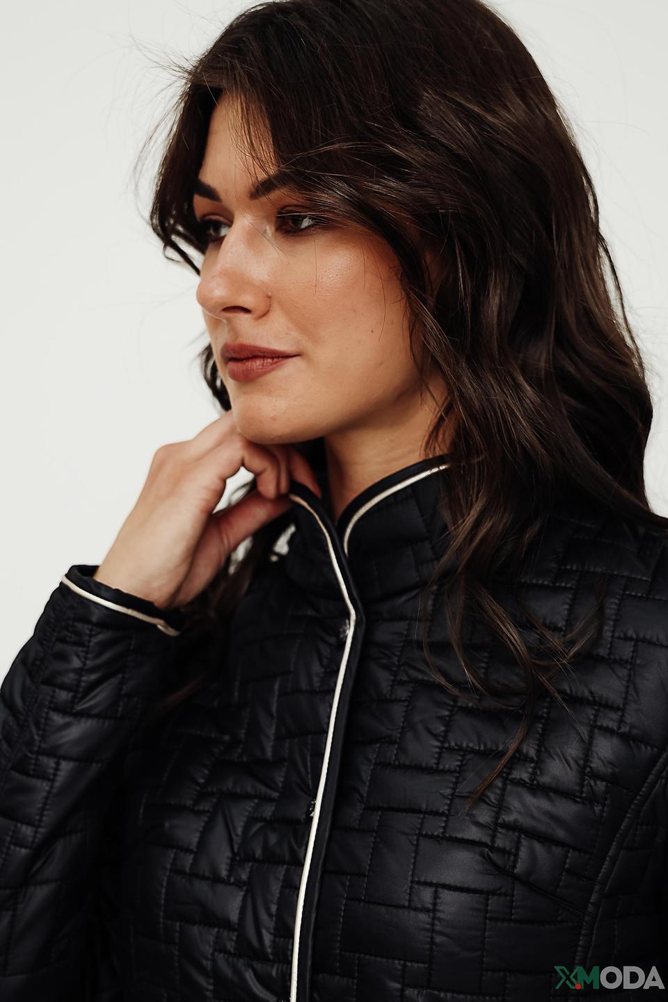 Жакет Pezzo стеганый черный