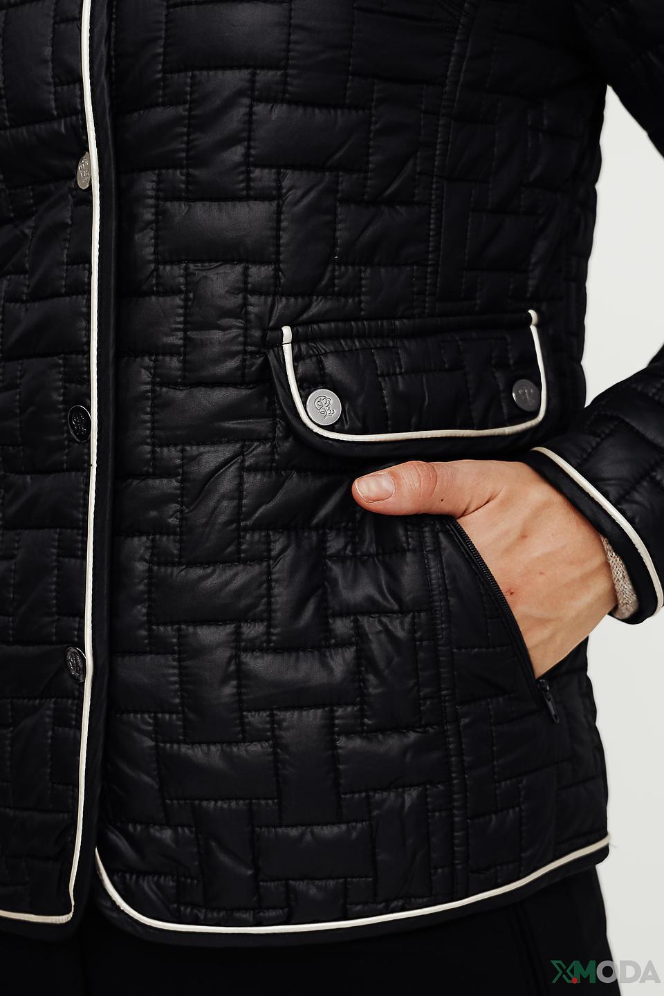 Жакет Pezzo стеганый черный