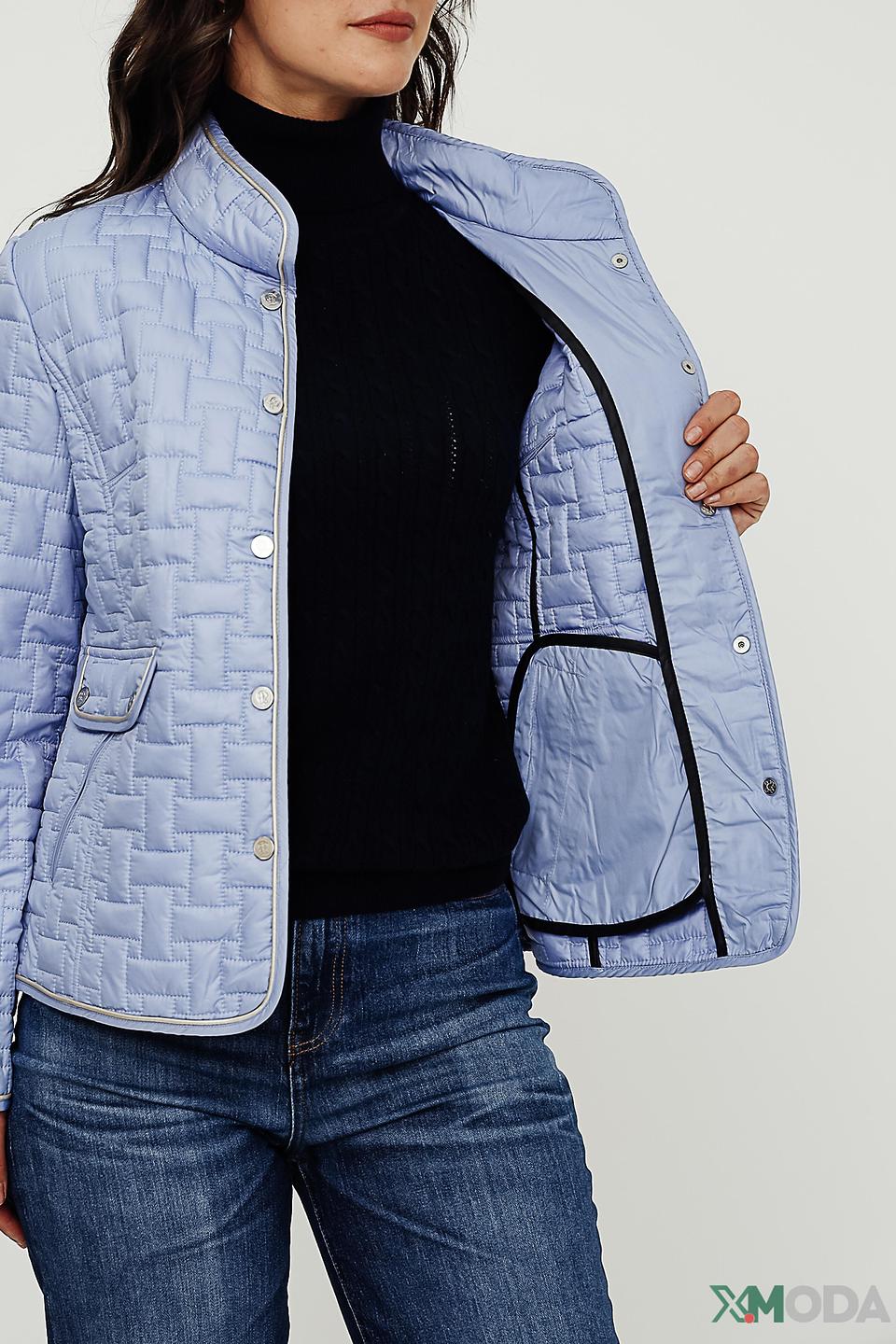 Жакет Pezzo стеганый лавандовый