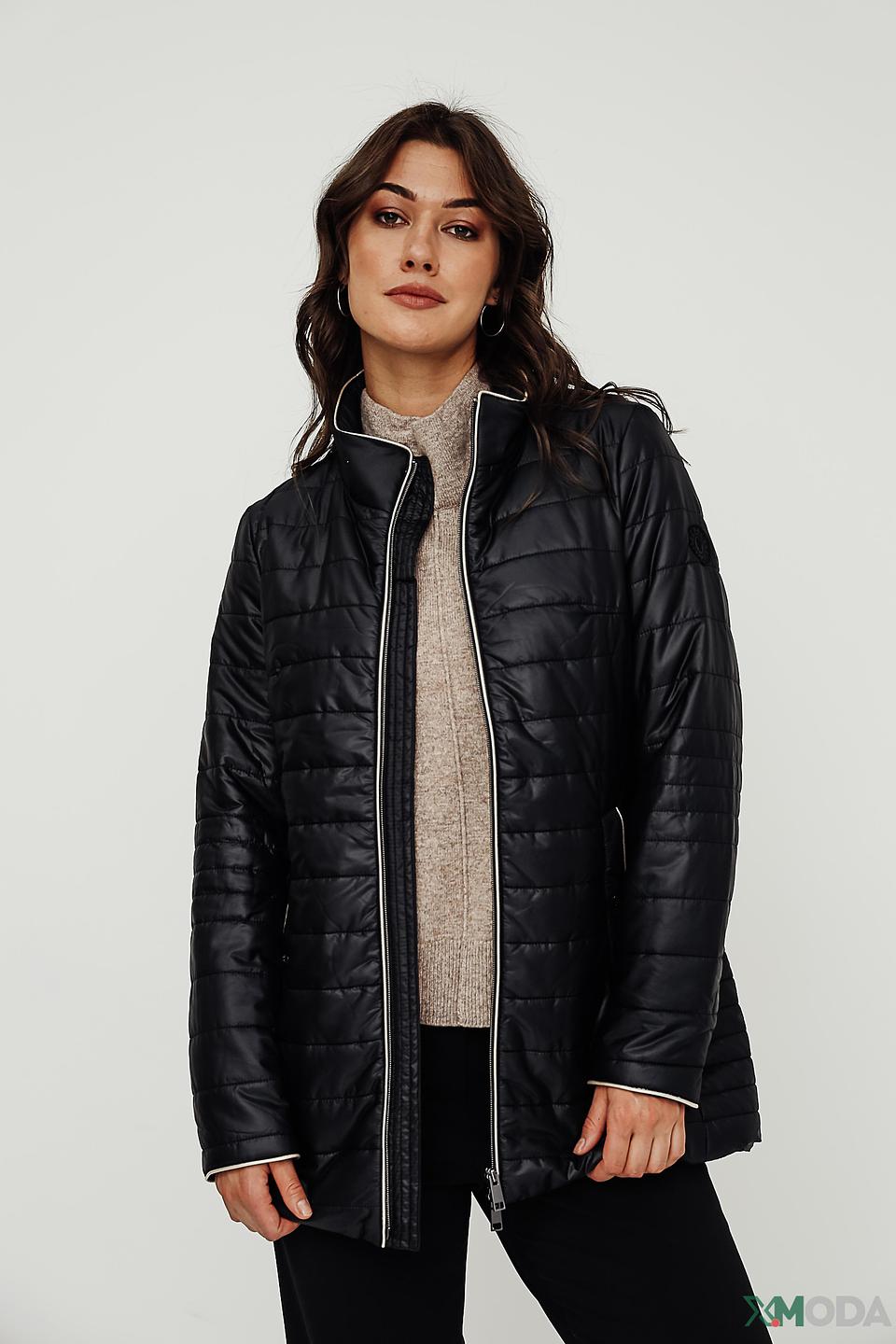 Жакет Pezzo стеганый чёрный