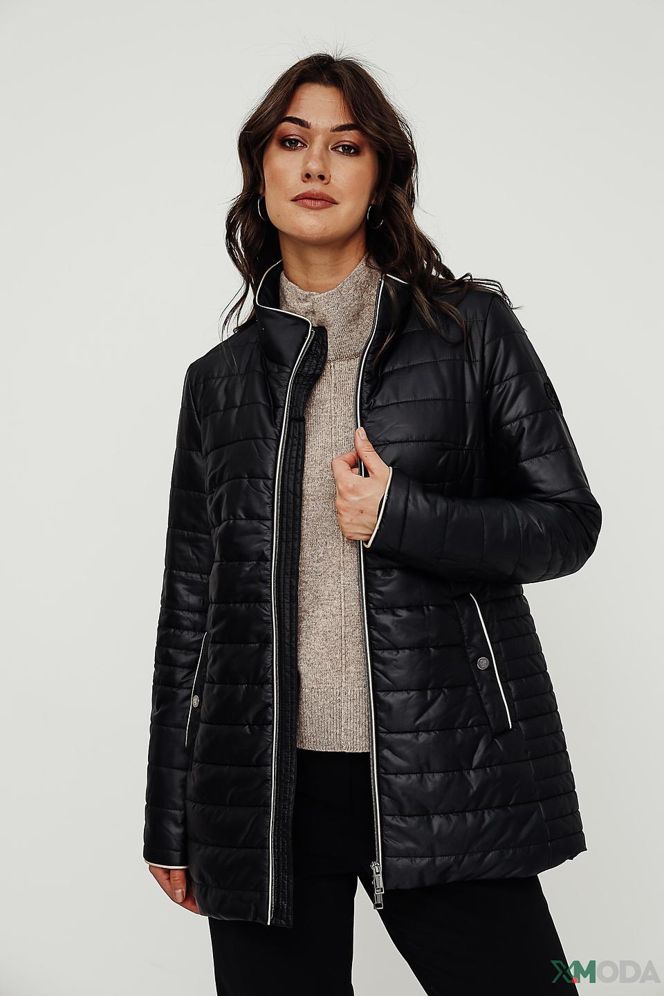 Жакет Pezzo стеганый чёрный