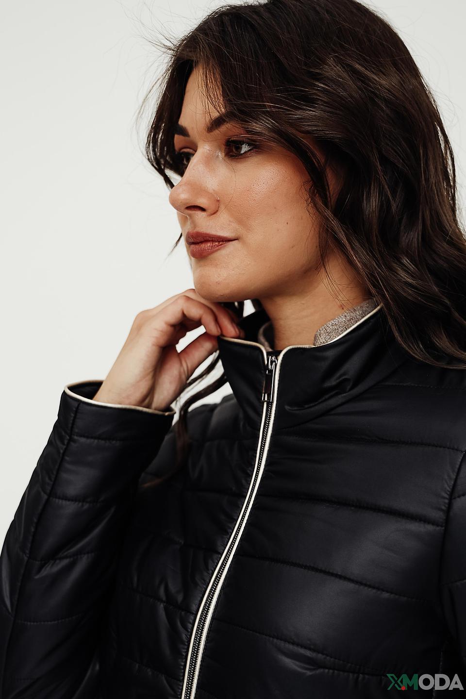 Жакет Pezzo стеганый чёрный