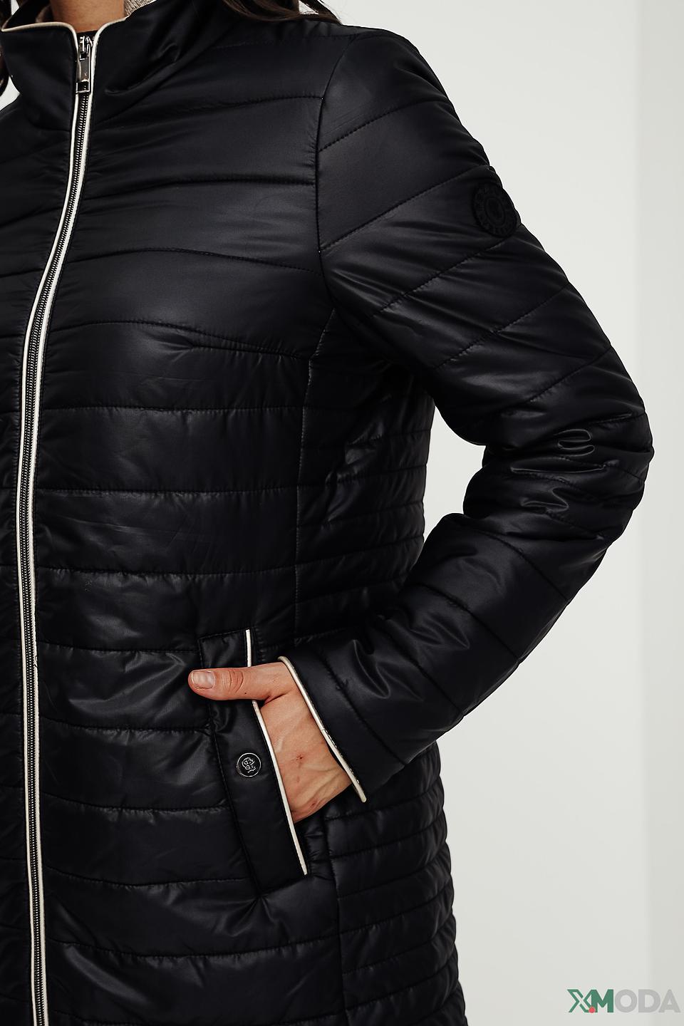 Жакет Pezzo стеганый чёрный