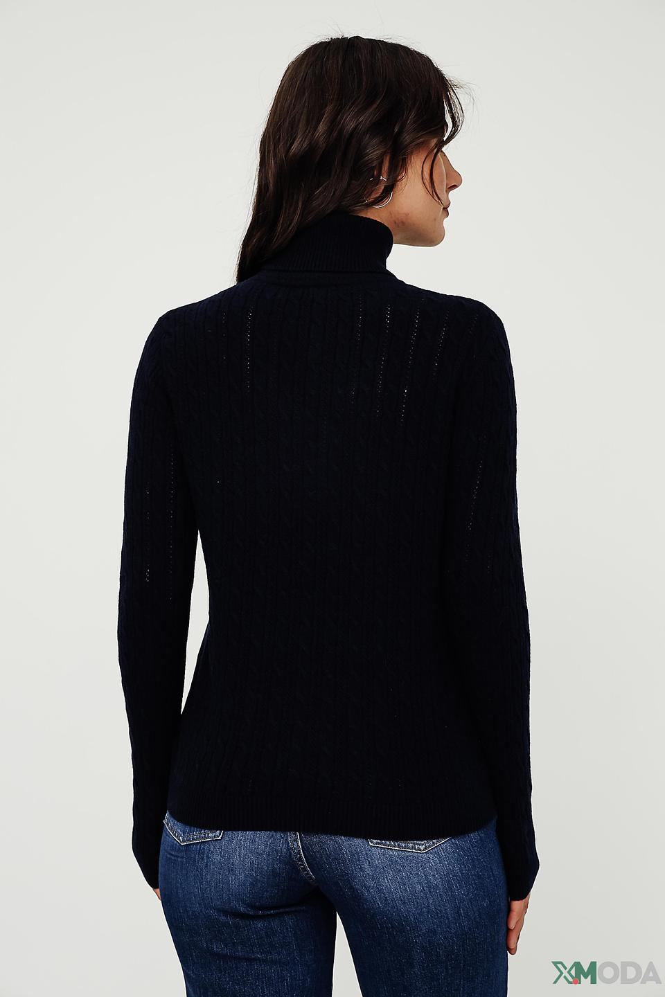 Водолазка Pezzo чёрная с косами