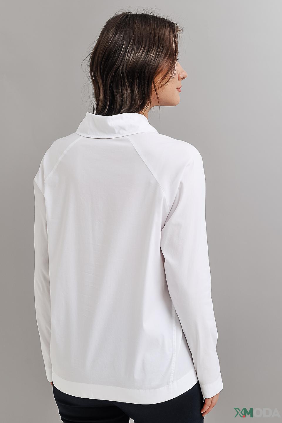 Блуза Be Yourself белая с воротником