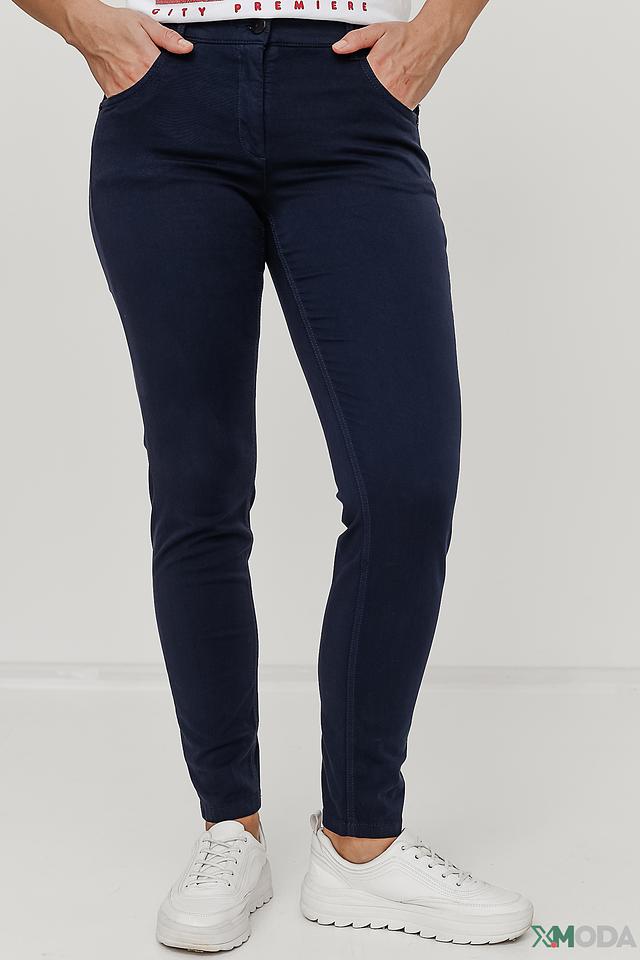 Брюки прямые Luisa Cerano синие