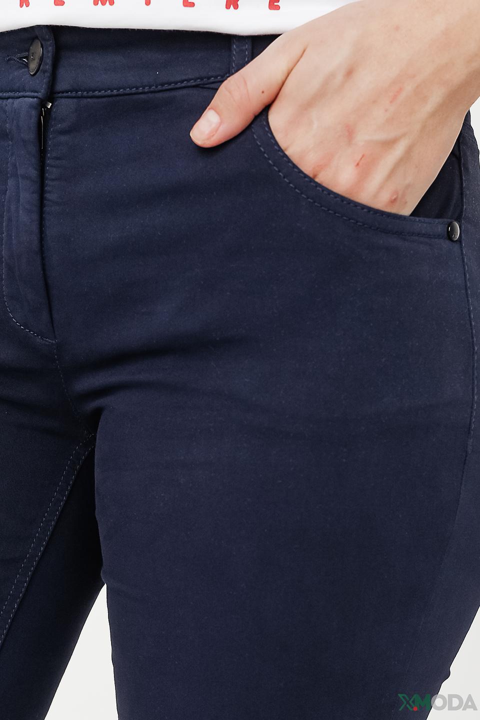 Брюки прямые Luisa Cerano синие