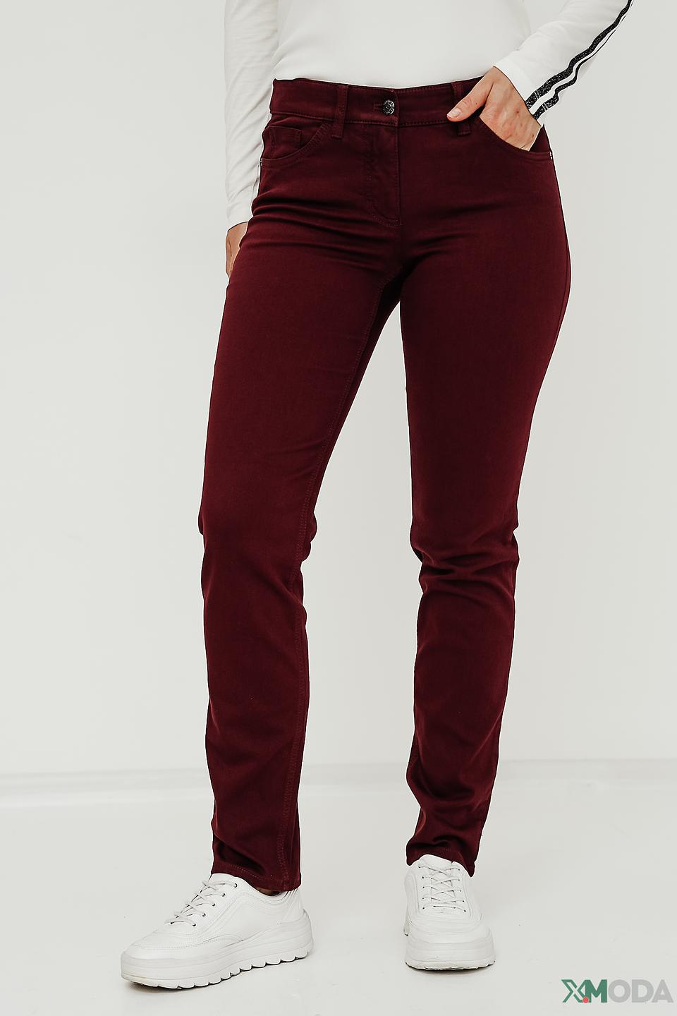 Джинсы Gerry Weber бордовые
