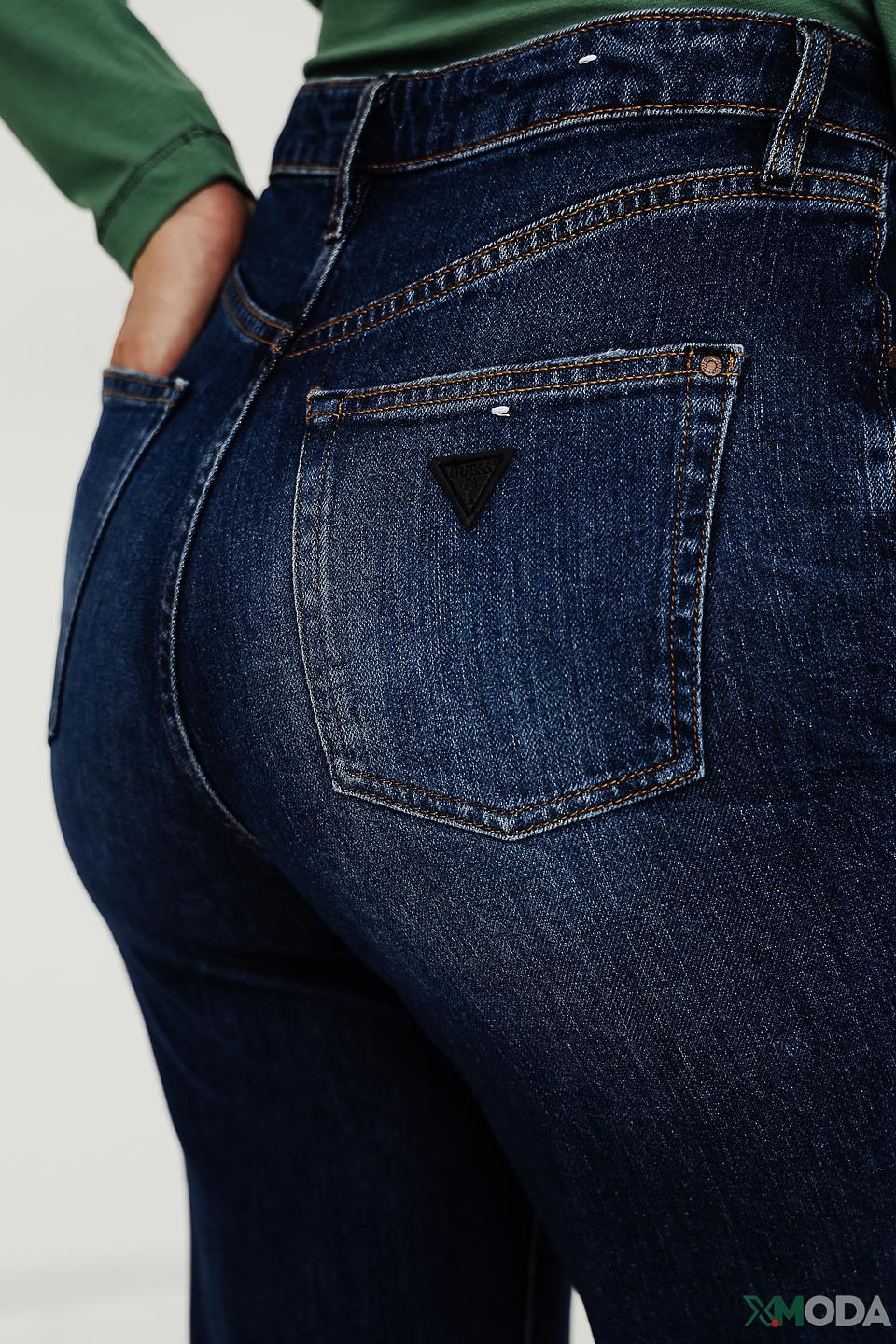 Джинсы Guess с потертостями