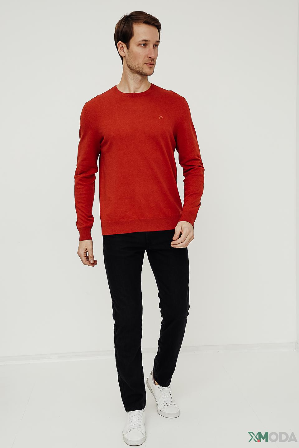 Джемпер Lerros рыжий с логотипом