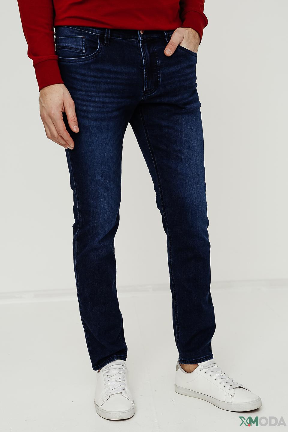 Джинсы Hattric Slim Fit синие