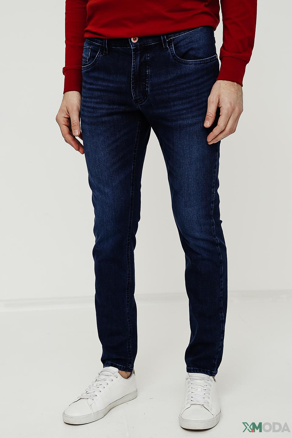 Джинсы Hattric Slim Fit синие