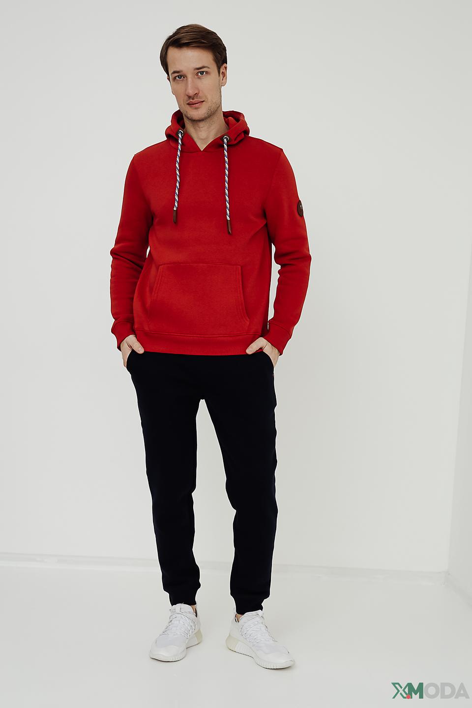 Толстовка Ragman красный с шнурком