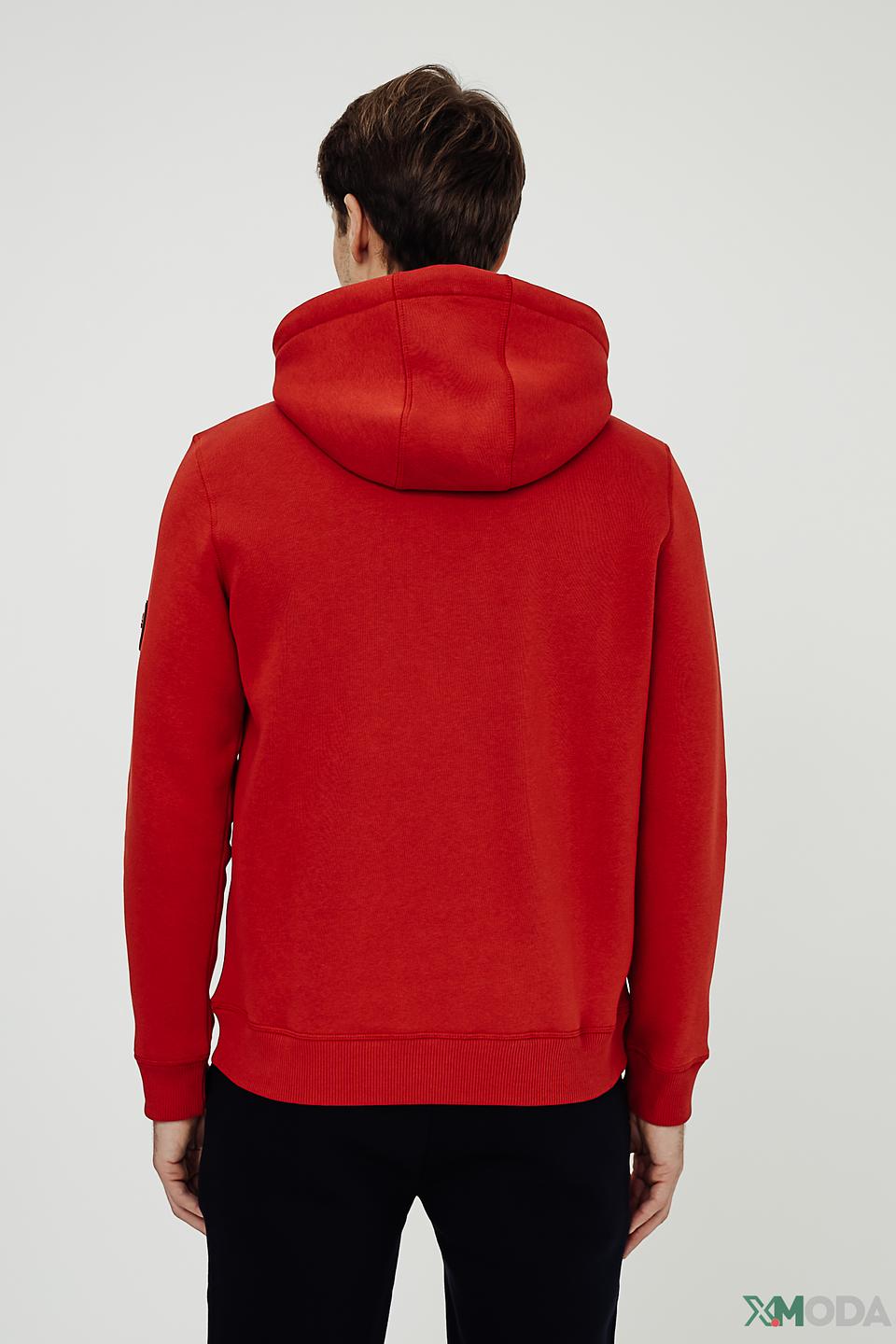Толстовка Ragman красный с шнурком