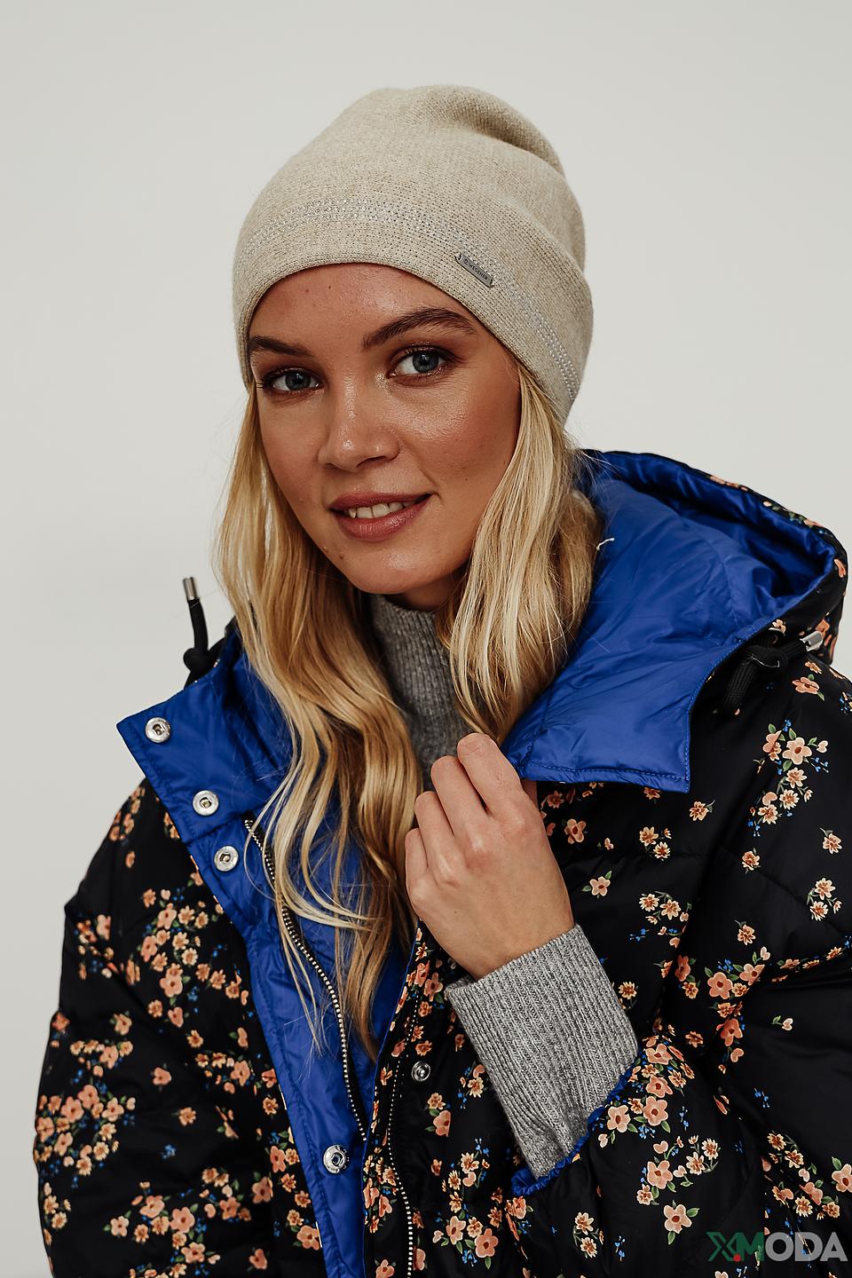 Шапка Wegener бежевая