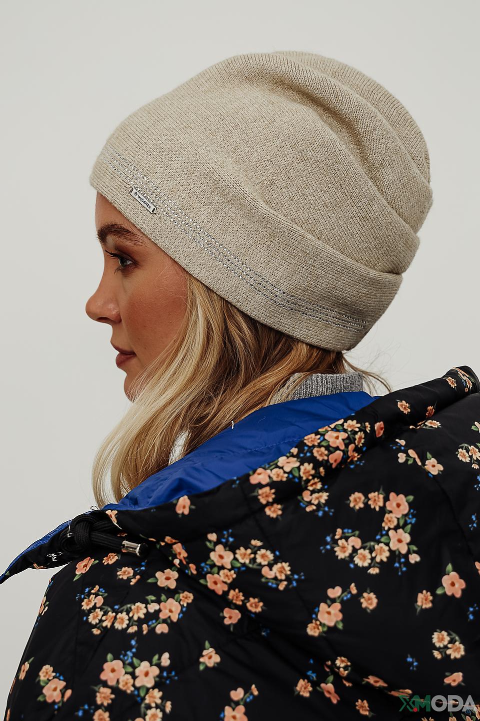 Шапка Wegener бежевая