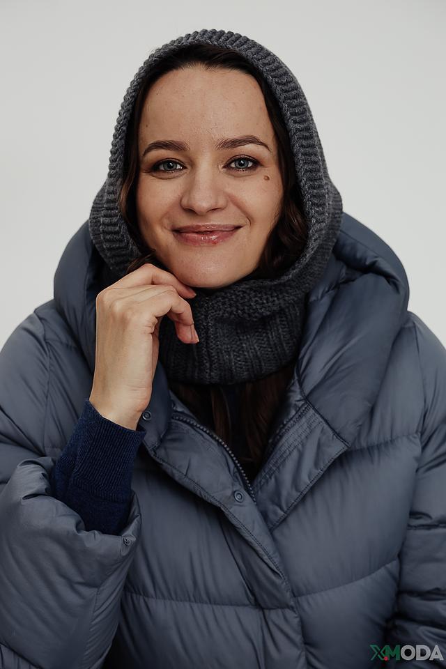 Шапка Marhatter вязаная серая