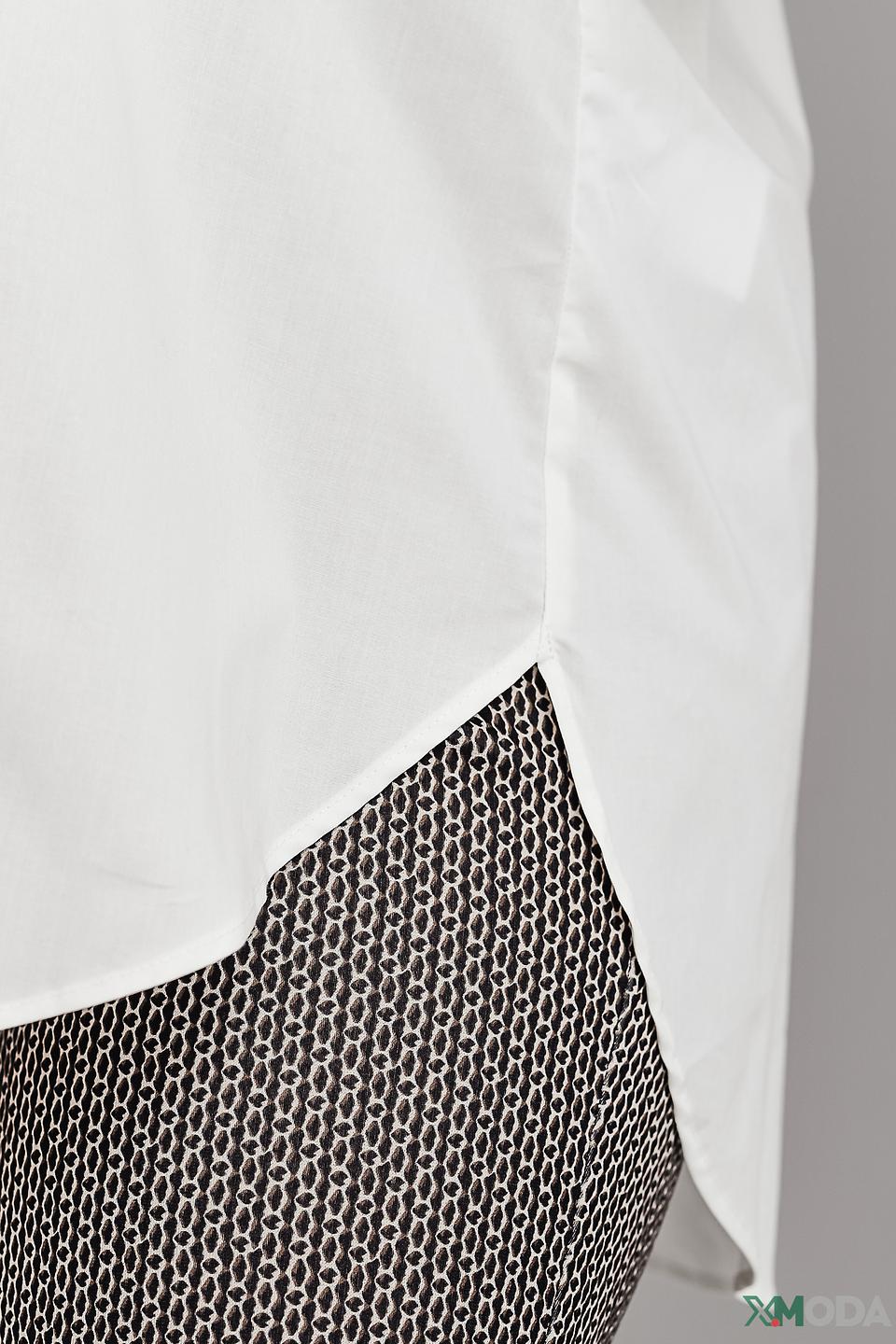 Рубашка Via Appia белая приталенная