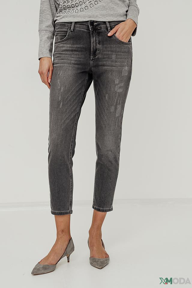 Джинсы Angels серые с потертостями