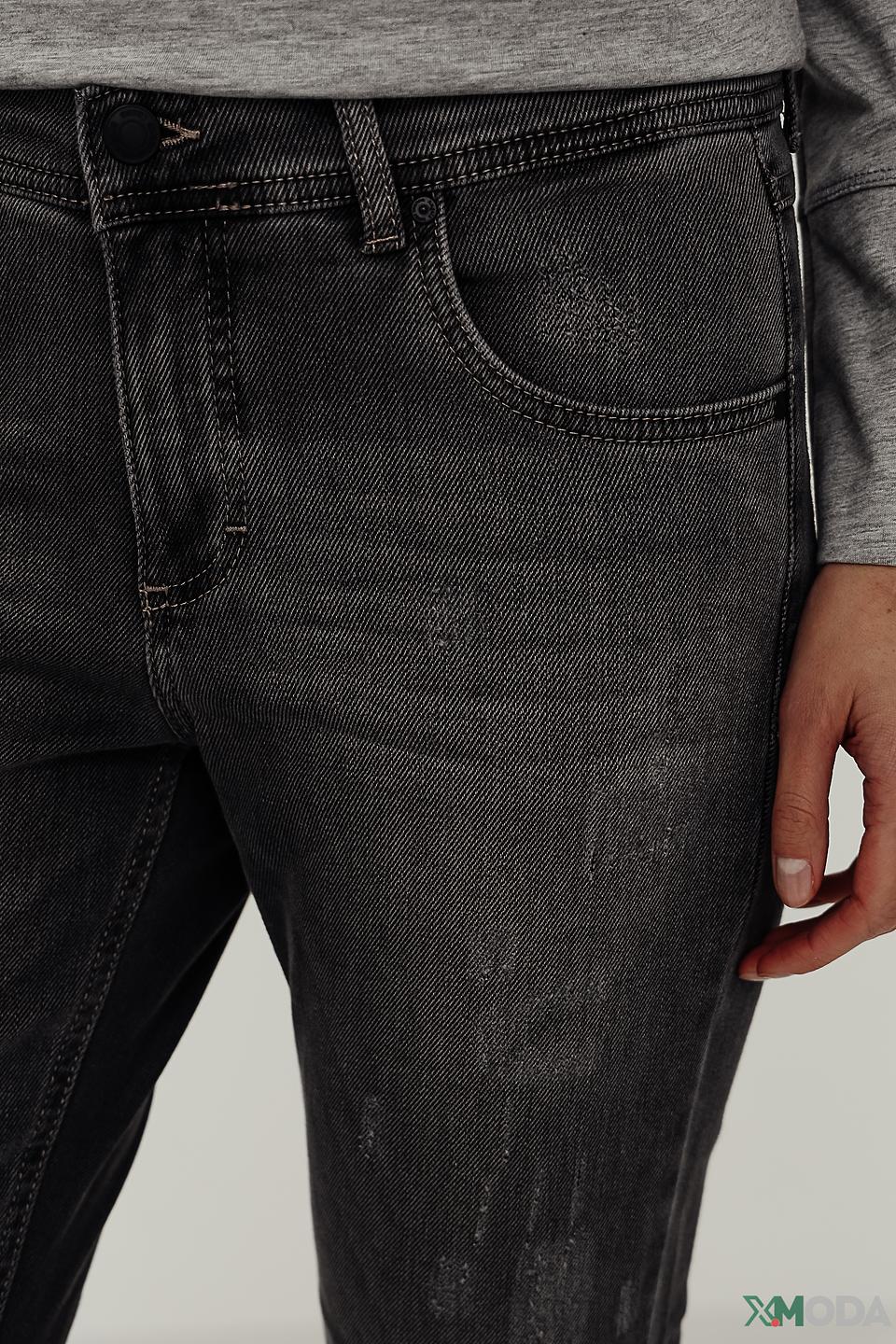 Джинсы Angels серые с потертостями