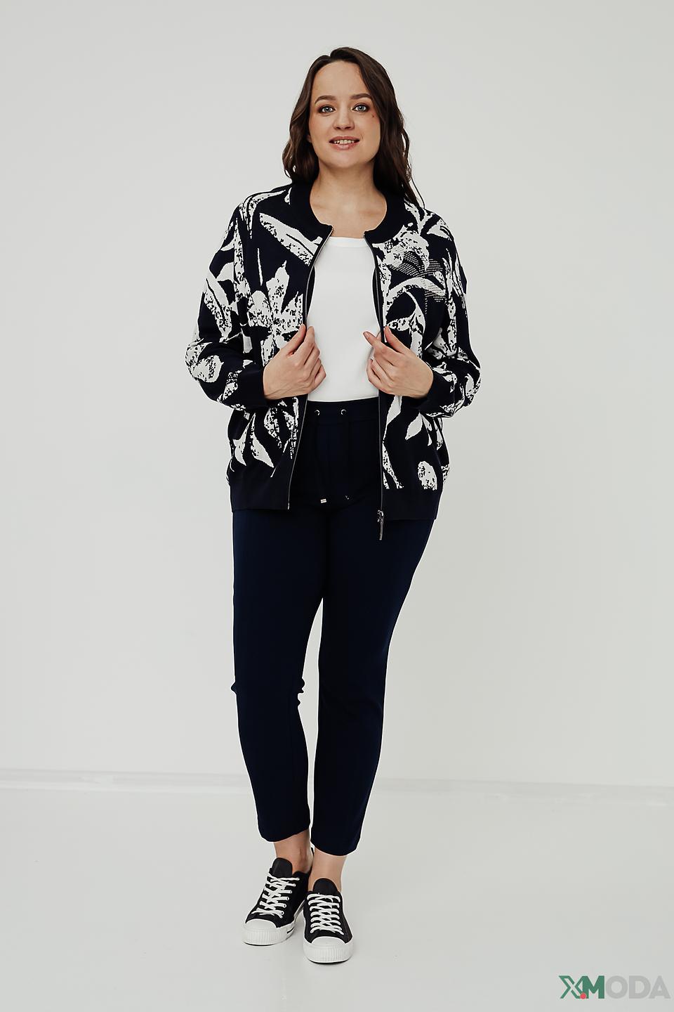 Жакет Frank Walder с цветочным принтом