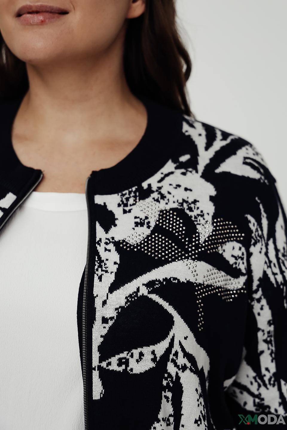 Жакет Frank Walder с цветочным принтом