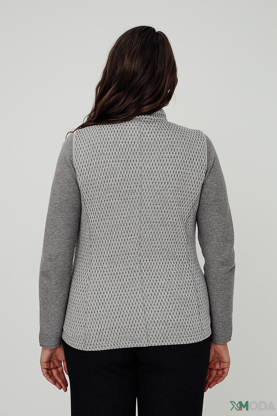 Жилет Rabe collection серый с узором