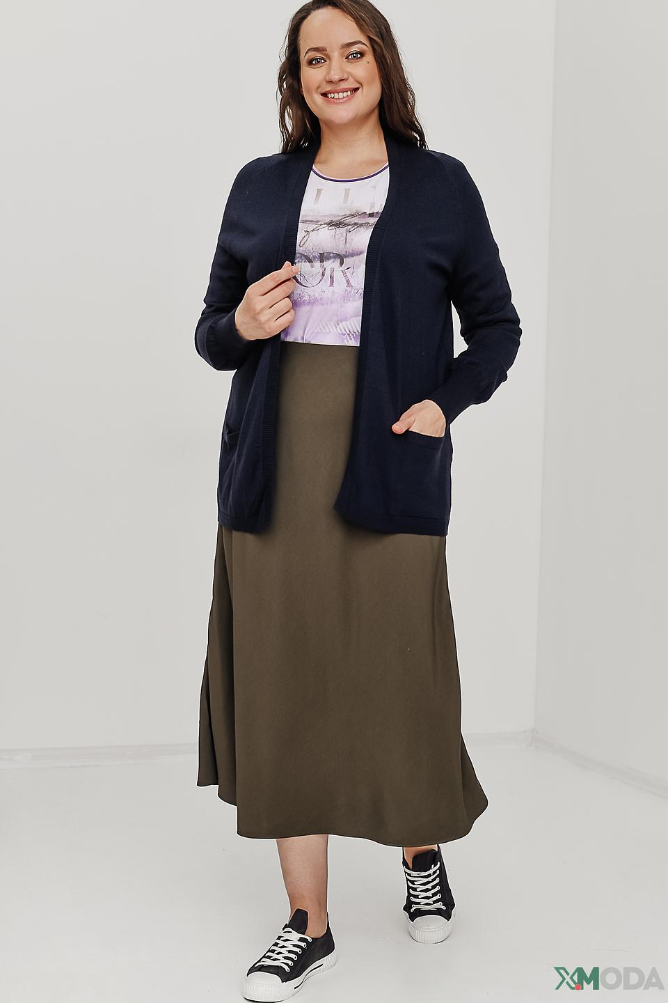 Жакет Frank Walder вязаный тёмно-синий