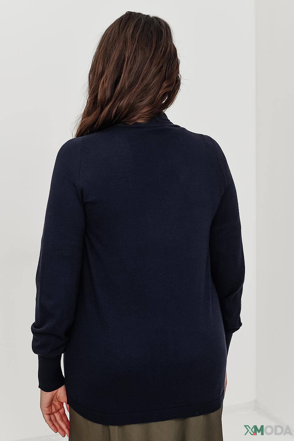 Жакет Frank Walder вязаный тёмно-синий