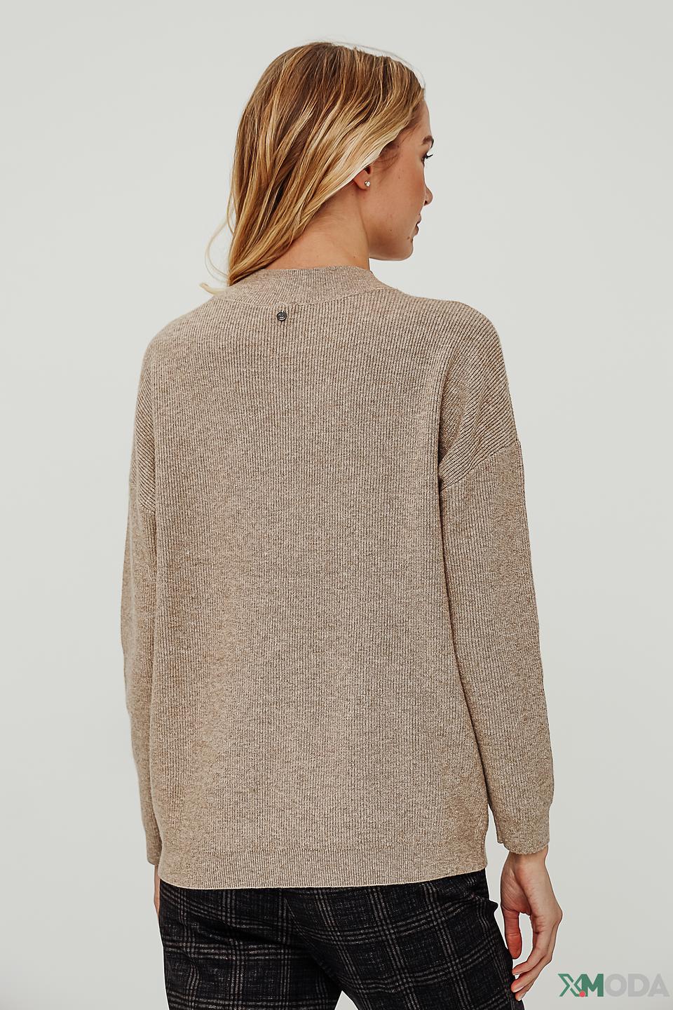 Пуловер Gerry Weber с пуговицами бежевый