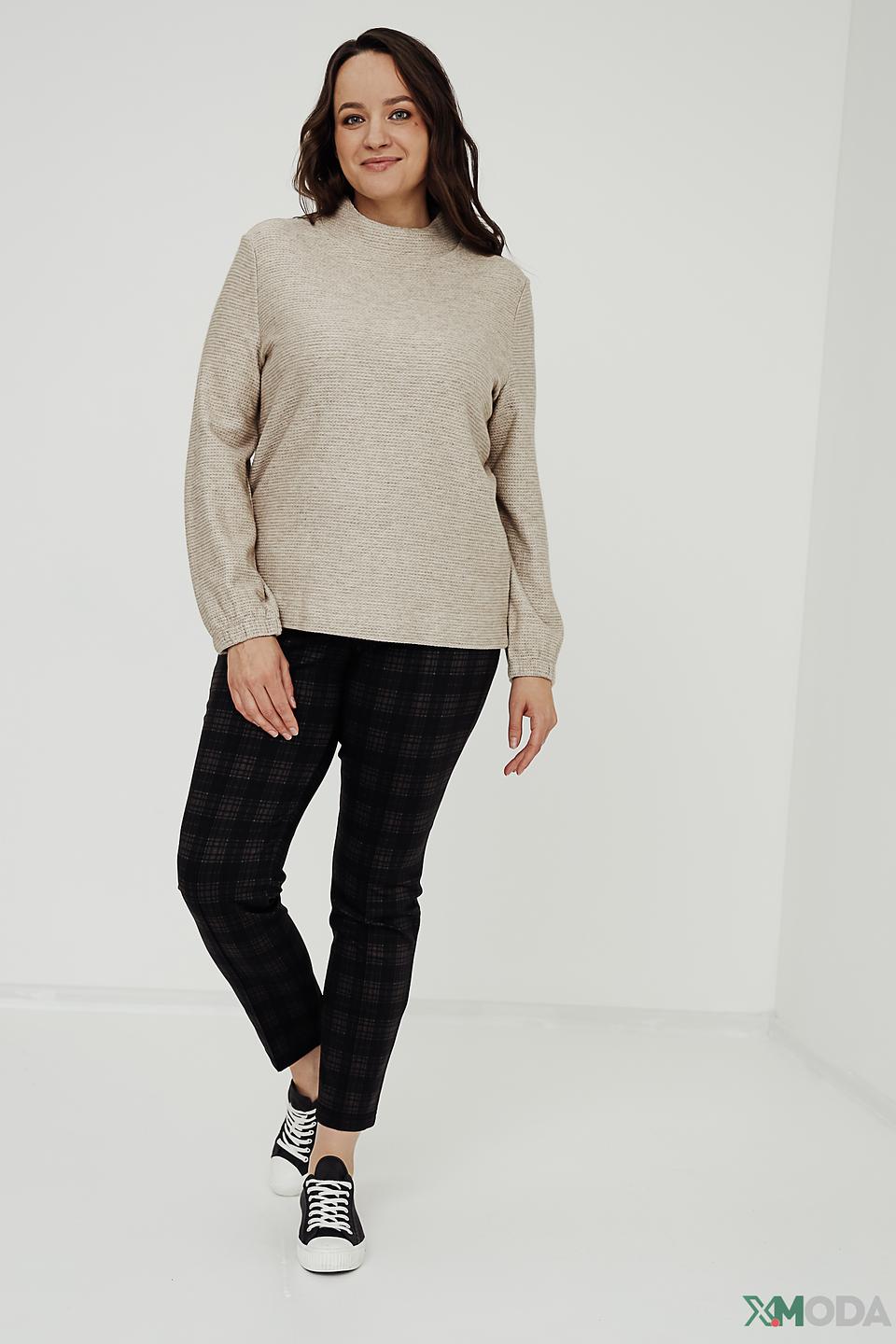 Пуловер Gerry Weber с рукавами-фонариками бежевый