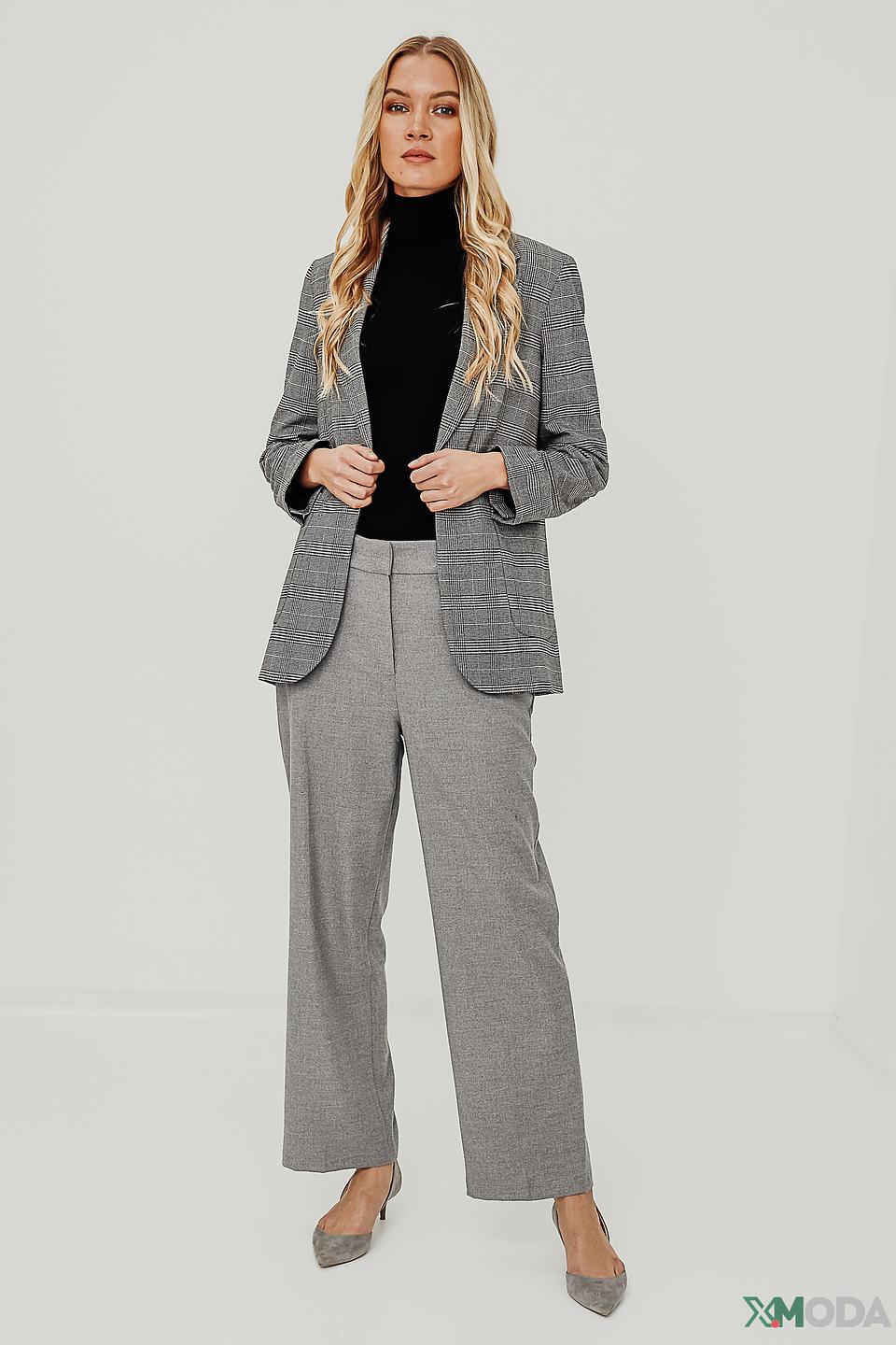 Топ Cinque чёрный с воротником