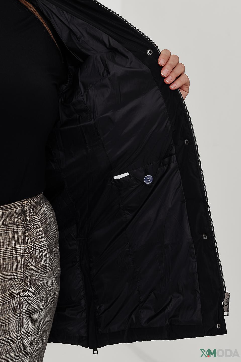 Куртка Lebek стеганая чёрная