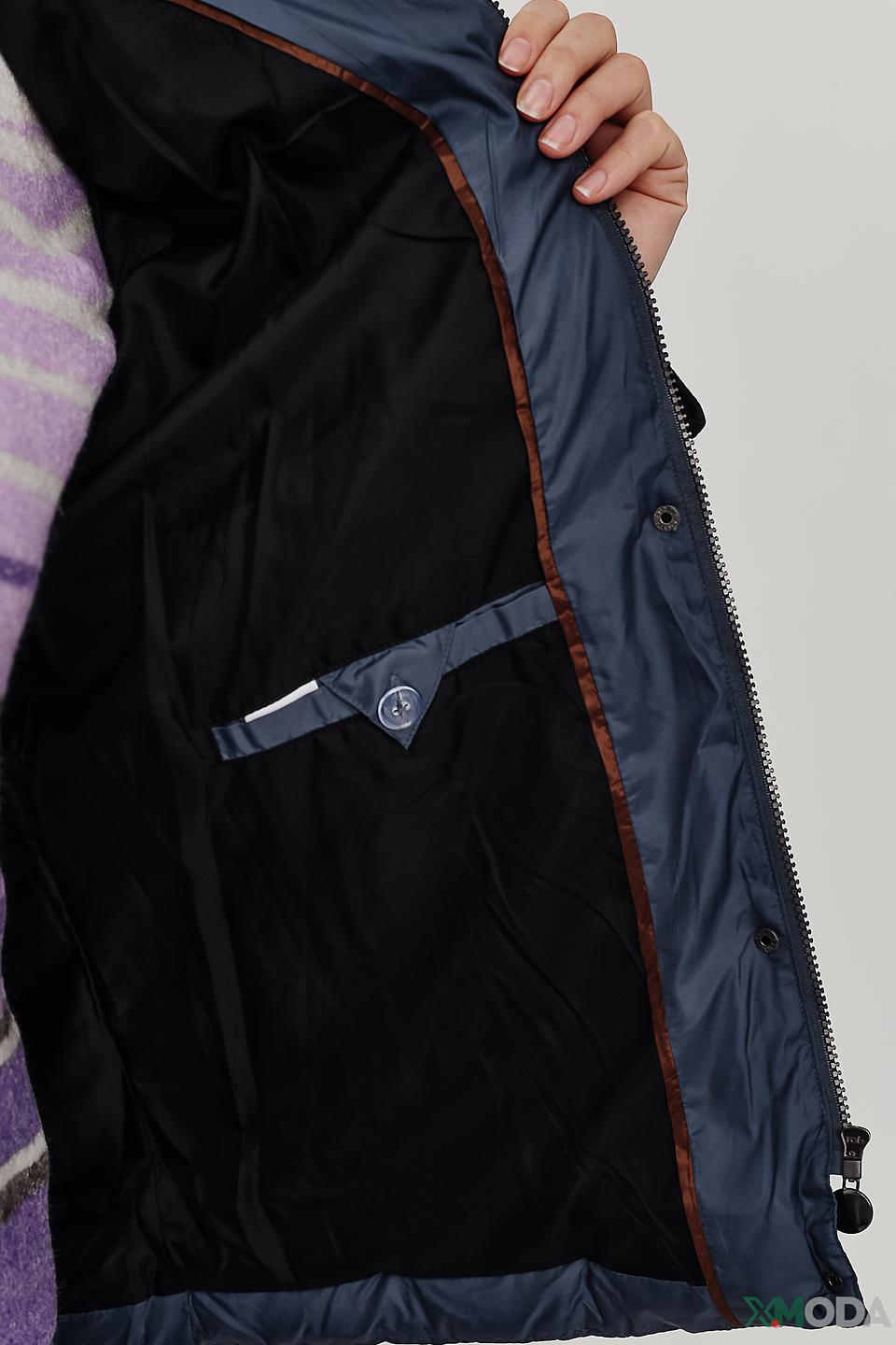 Куртка Lebek стеганая синяя