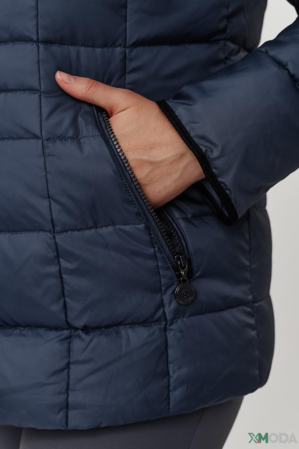 Куртка Lebek стеганая синяя