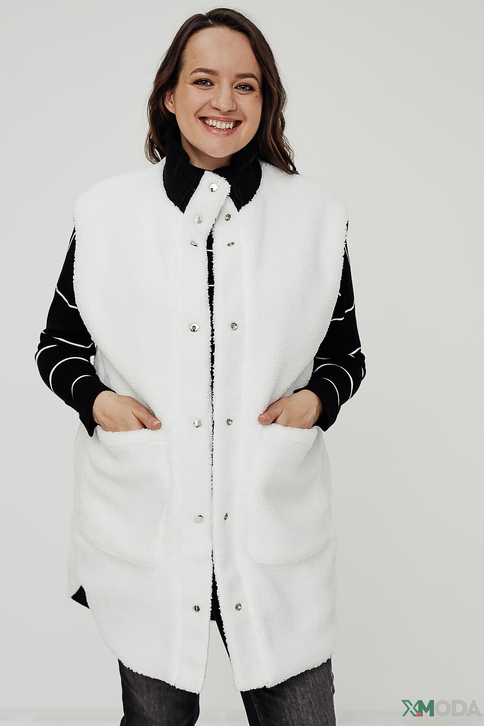 Жилет Samoon стеганый черный