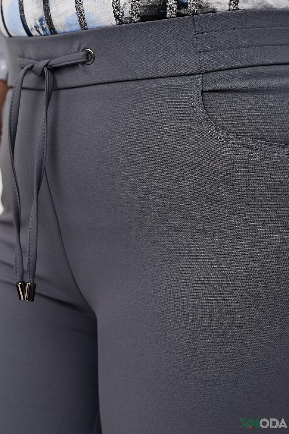 Брюки Frank Walder серые с завязками