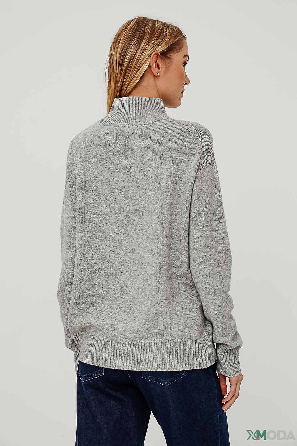 Водолазка Oui серая меланж