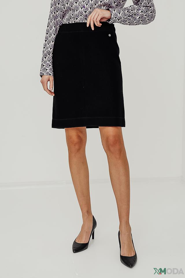Юбка Marc Cain вельветовая чёрная