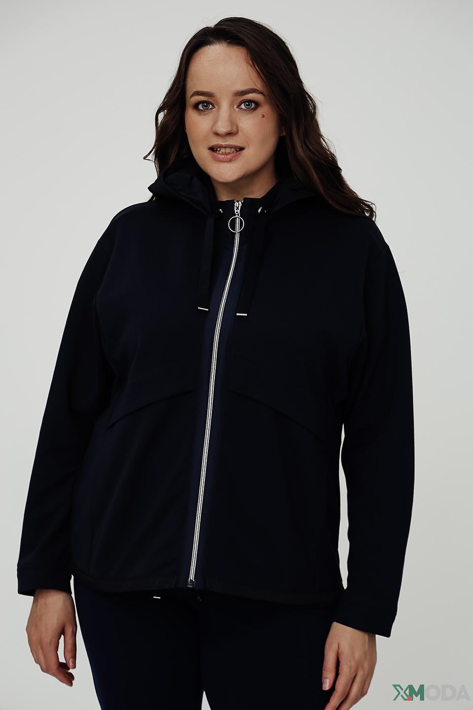 Жакет Thomas Rabe с молнией, темно-синий