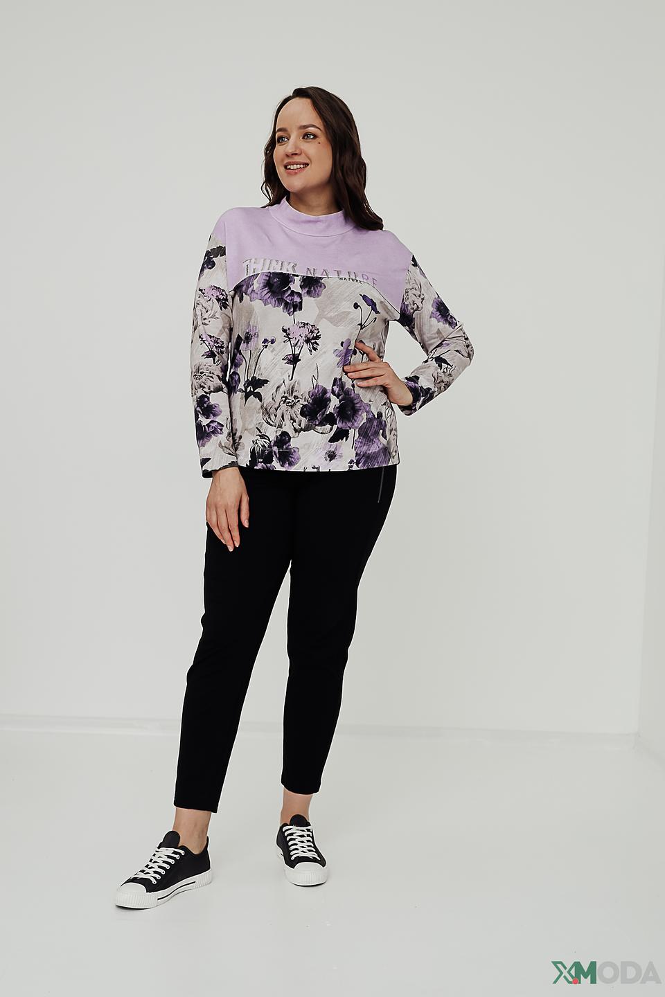 Джемпер Rabe collection с цветочным принтом