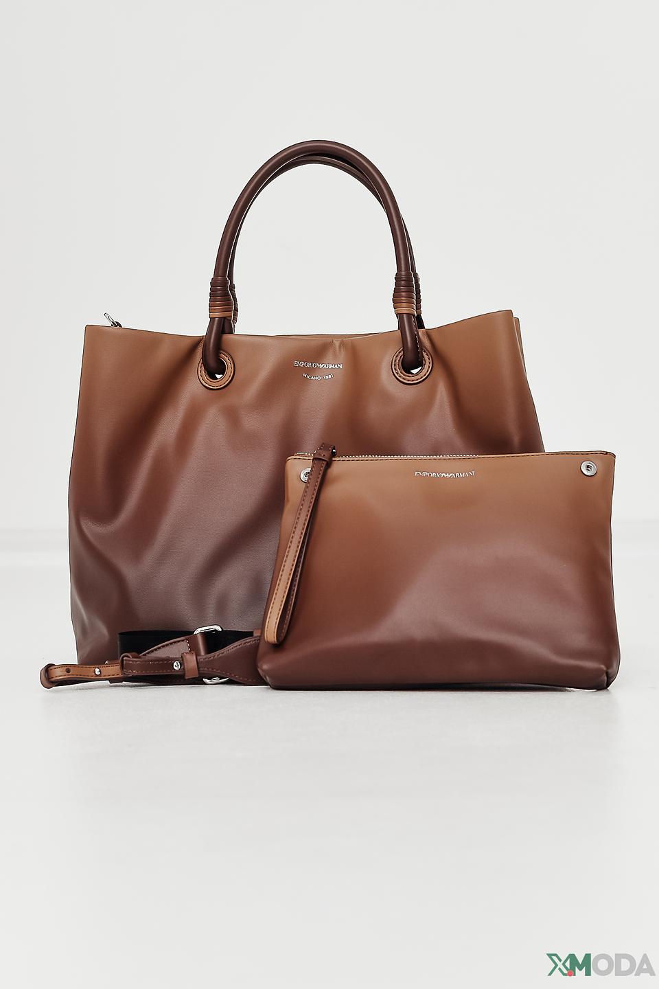 Сумка Emporio Armani коричневая