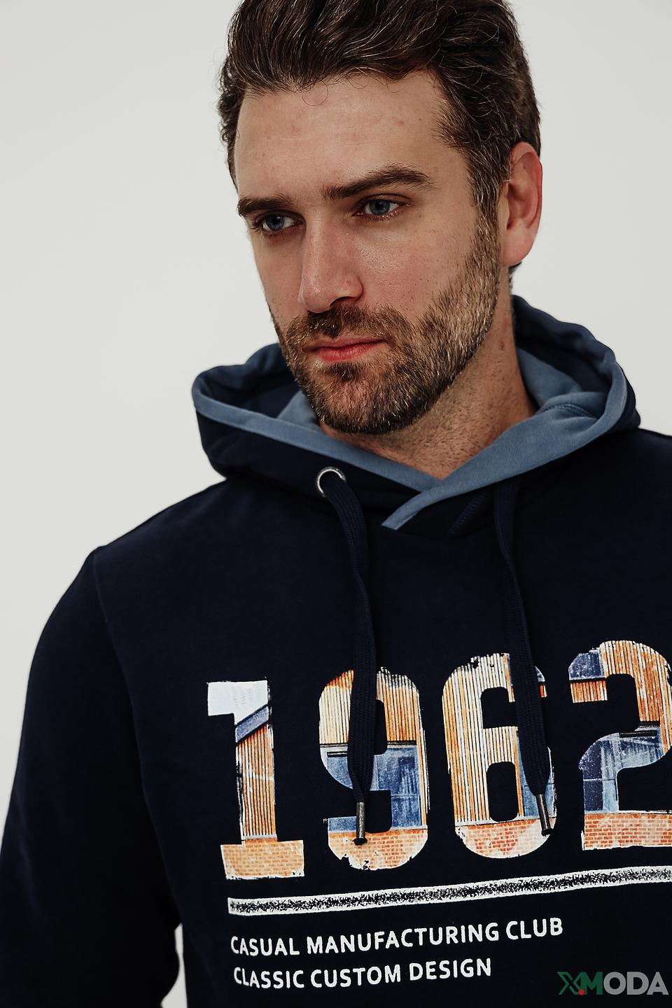 Толстовка Tom Tailor с принтом 1962