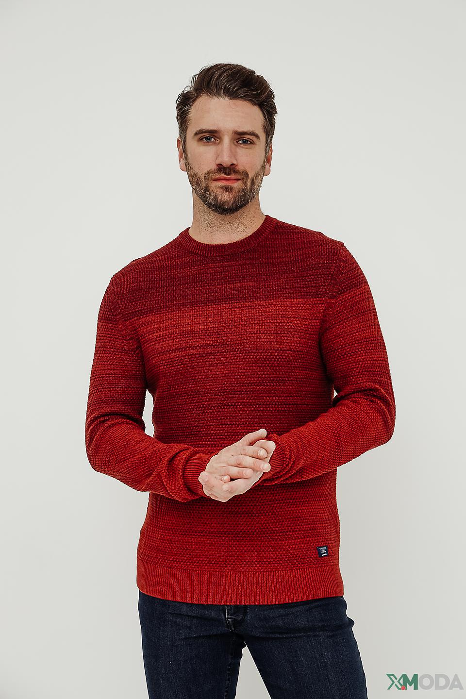 Джемпер Lerros красный с текстурой