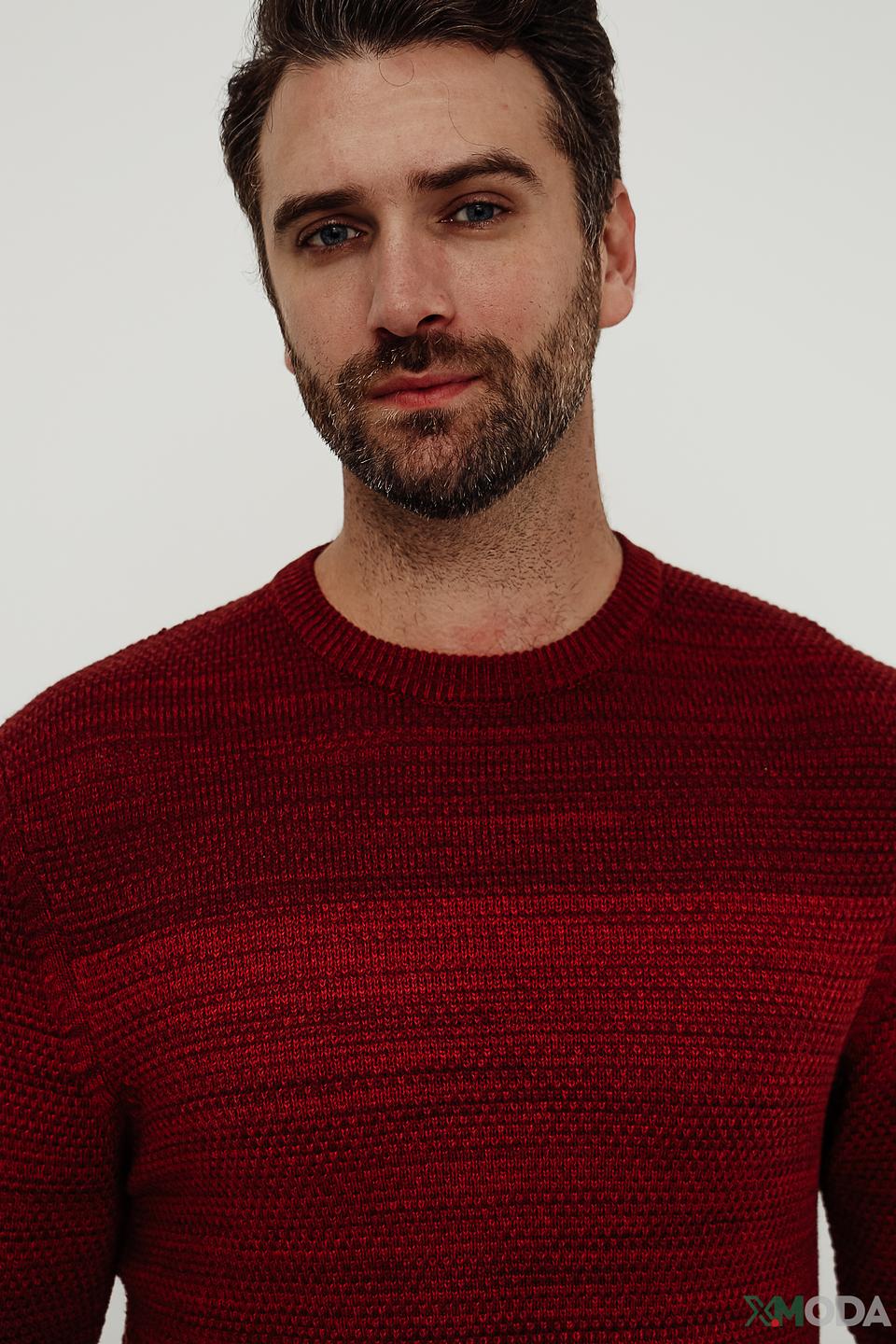 Джемпер Lerros красный с текстурой