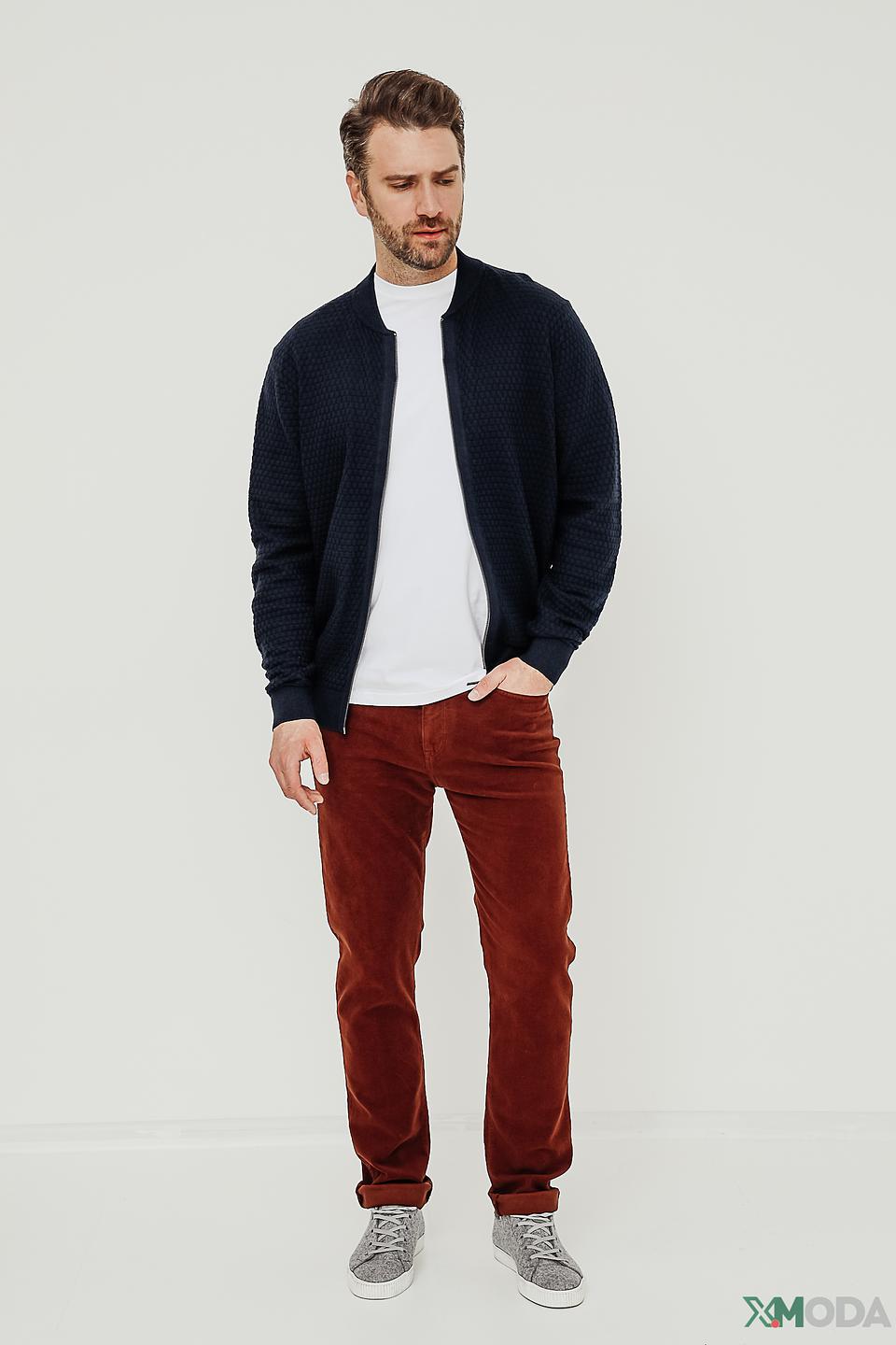 Кардиган Bugatti мужской тёмно-синий