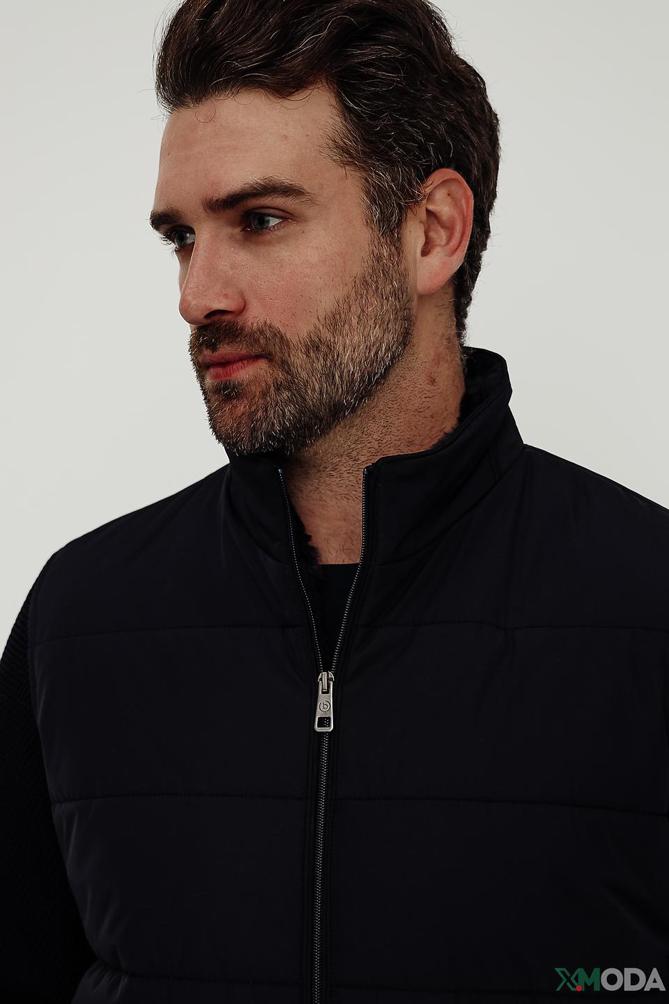 Куртка Bugatti стеганая синяя